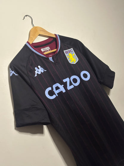 Jack Grealish Aston Villa 2020-21 away football shirt (M)