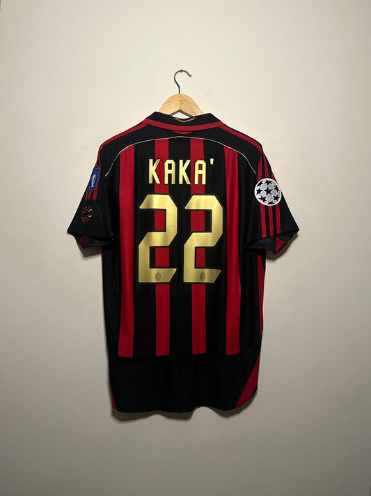 Kaka AC Milan 2006-07 home football shirt (M)