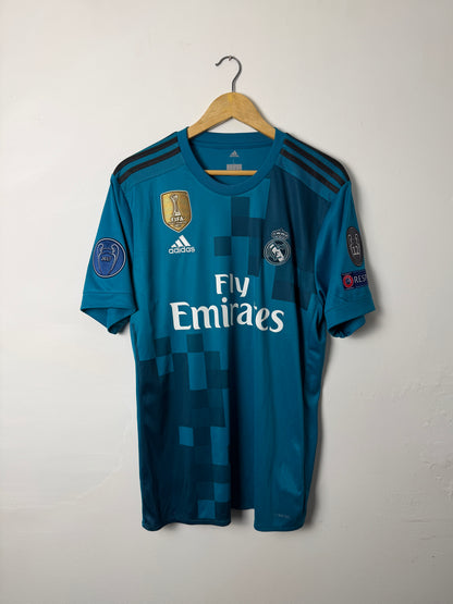 Cristiano Ronaldo Real Madrid CF 2017-18 third football shirt (L)
