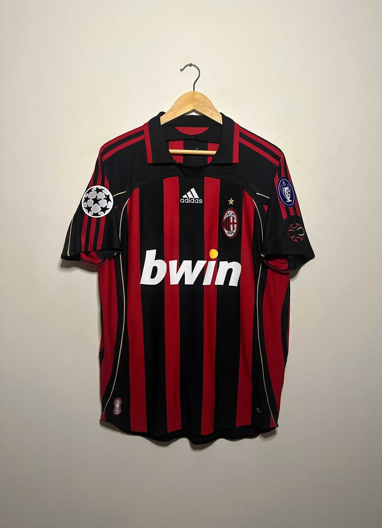 Kaka AC Milan 2006-07 home football shirt (M)