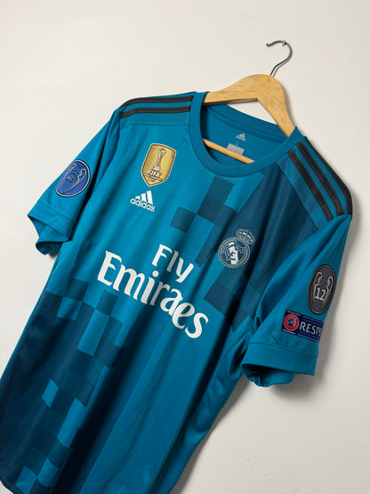 Cristiano Ronaldo Real Madrid CF 2017-18 third football shirt (L)