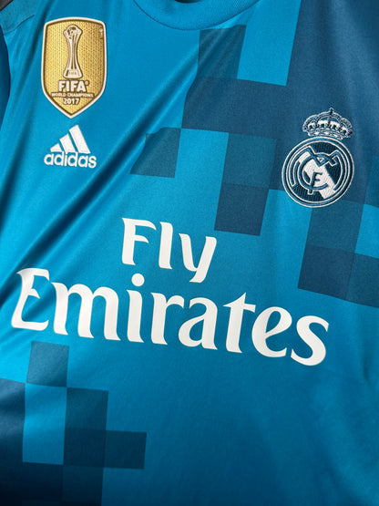 Cristiano Ronaldo Real Madrid CF 2017-18 third football shirt (L)
