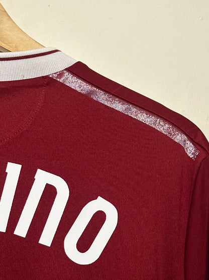 Roberto Firmino Liverpool FC 2017-18 home football shirt (M)