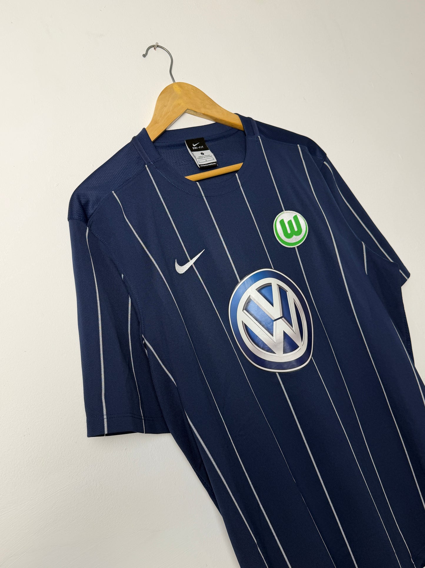 Mario Gomez VFL Wolfsburg 2016-17 third football shirt (L)