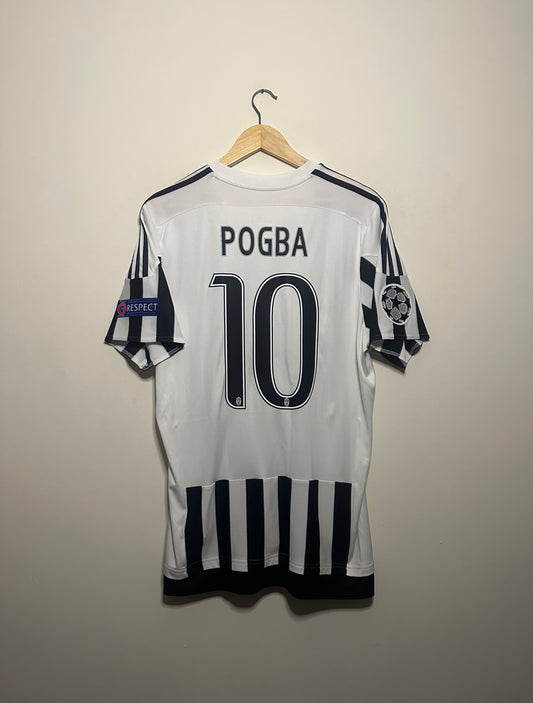 Paul Pogba Juventus FC 2015-16 home football shirt (L)