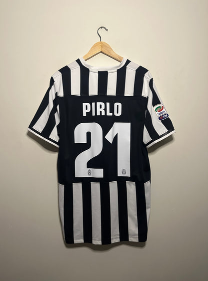 Andrea Pirlo Juventus FC 2013-14 home football shirt (XL)
