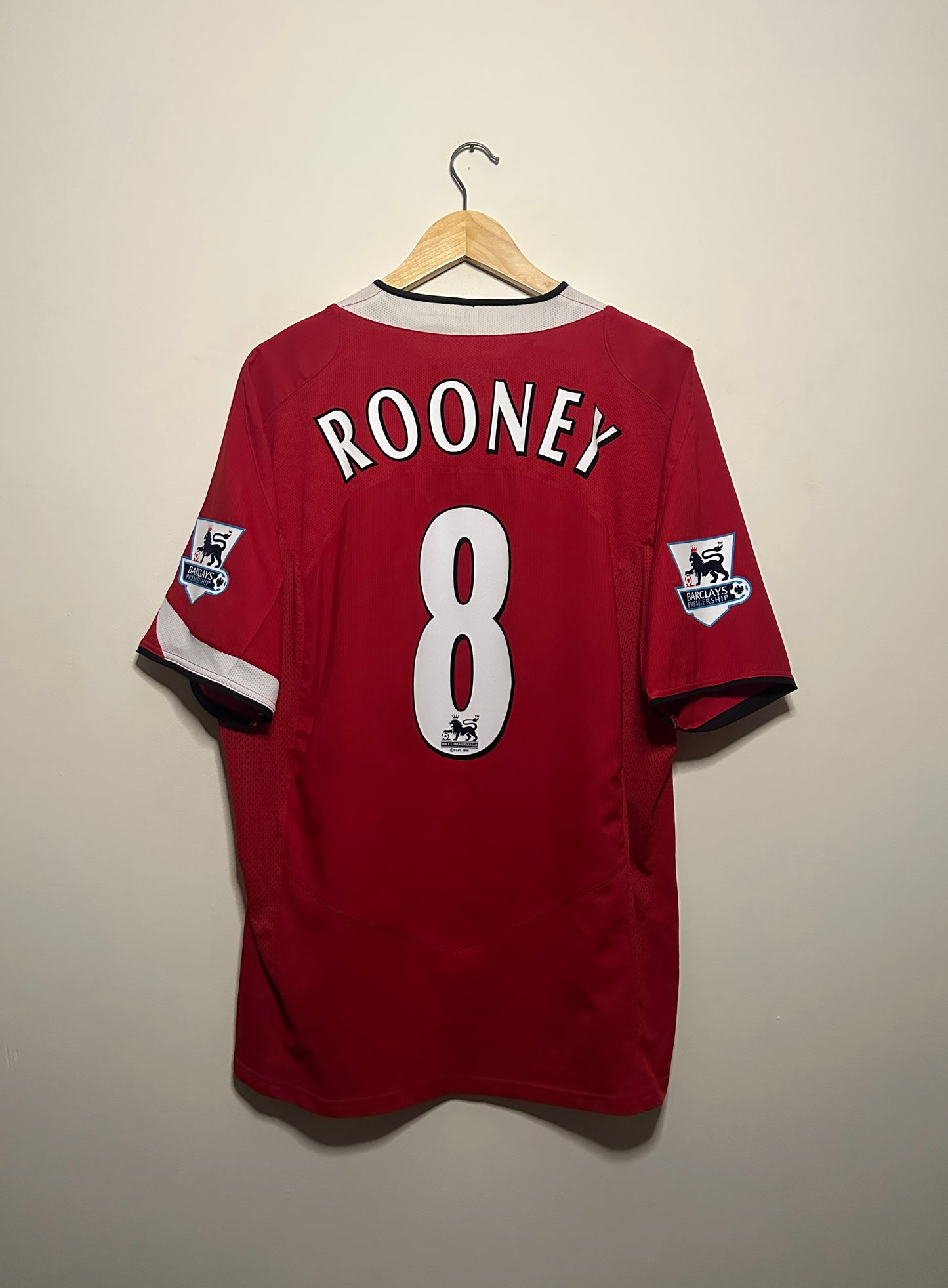 Wayne Rooney Manchester United 2004-06 home football shirt (XL)