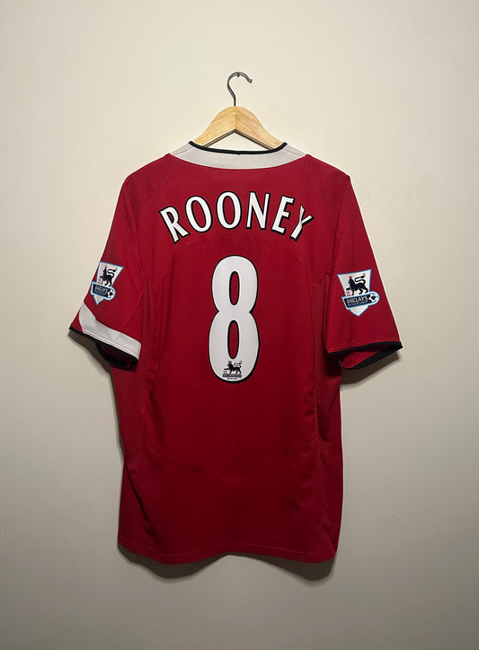 Wayne Rooney Manchester United 2004-06 home football shirt (XL)