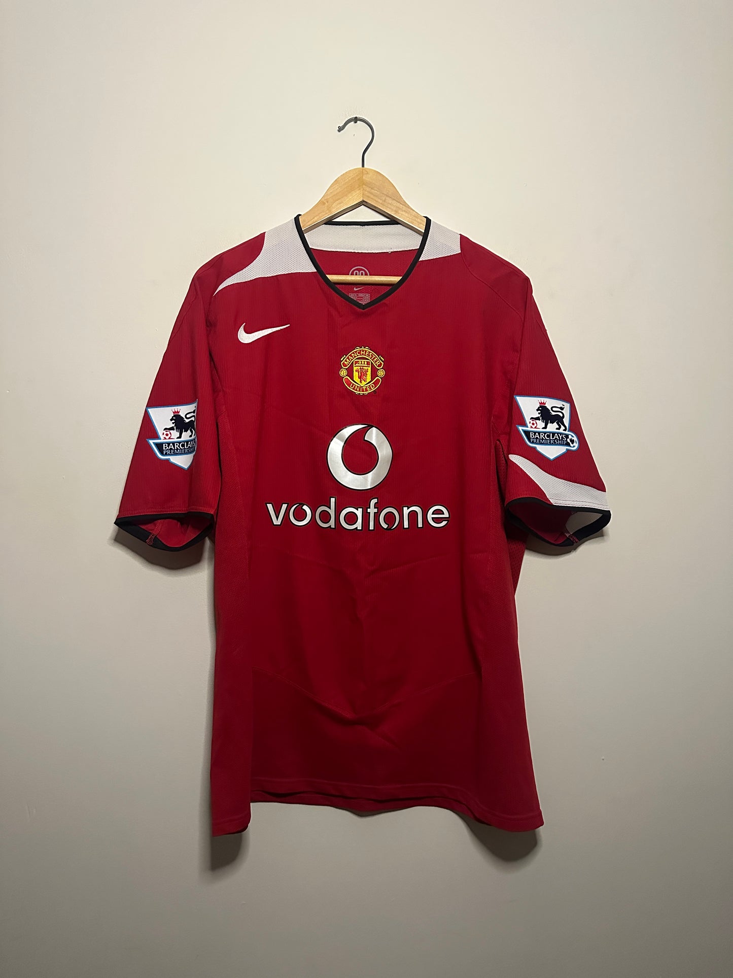 Wayne Rooney Manchester United 2004-06 home football shirt (XL)
