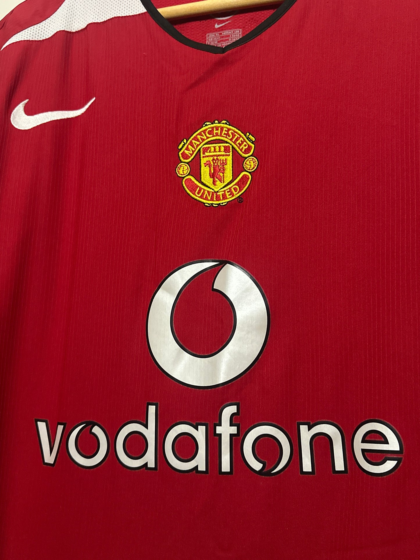 Wayne Rooney Manchester United 2004-06 home football shirt (XL)