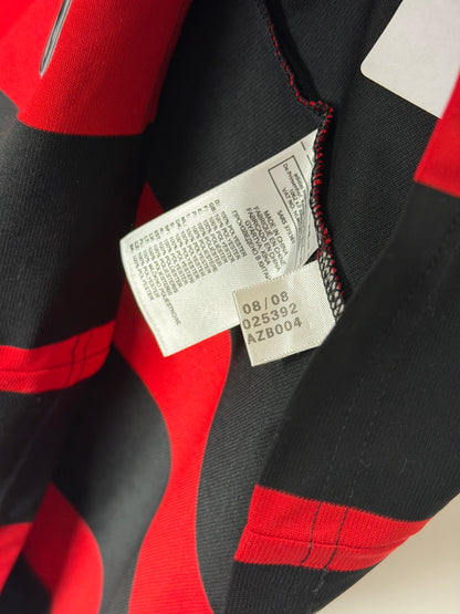 Ronaldinho AC Milan 2008-09 home football shirt (M)