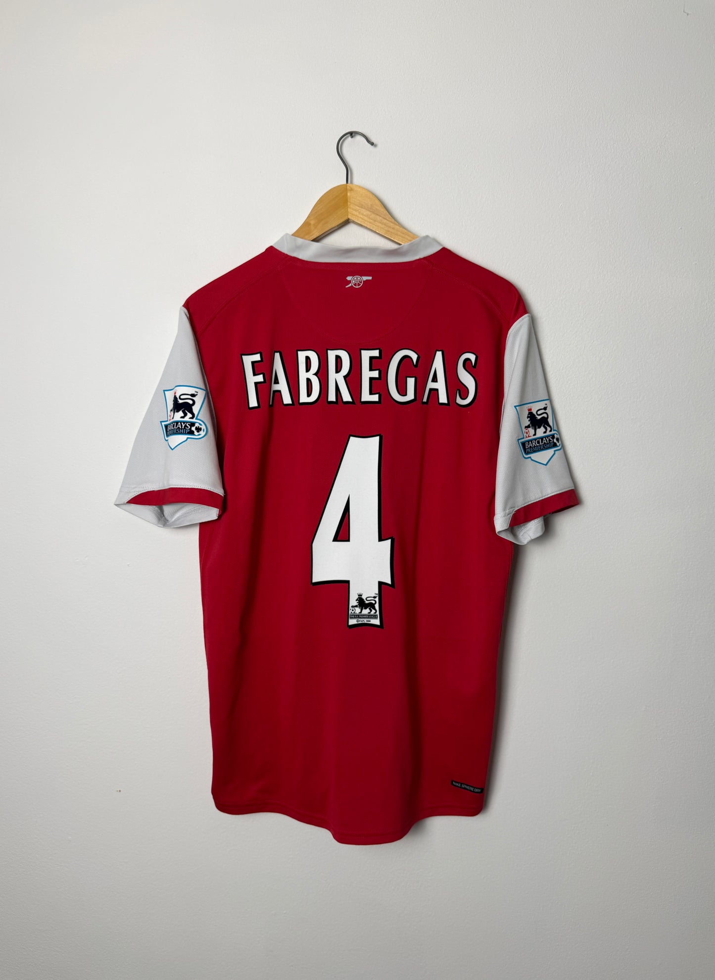 Cesc Fabregas Arsenal FC 2006-07 home football shirt (M)