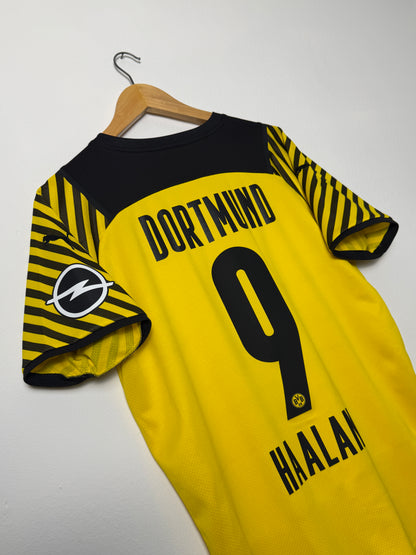 Erling Haaland Borussia Dortmund 2021-22 home football shirt (M)