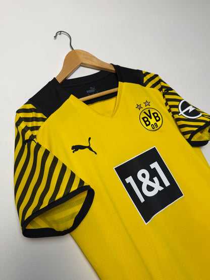Erling Haaland Borussia Dortmund 2021-22 home football shirt (M)
