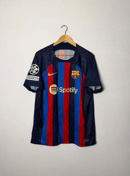 Robert Lewandowski FC Barcelona 2022-23 home football shirt (L)