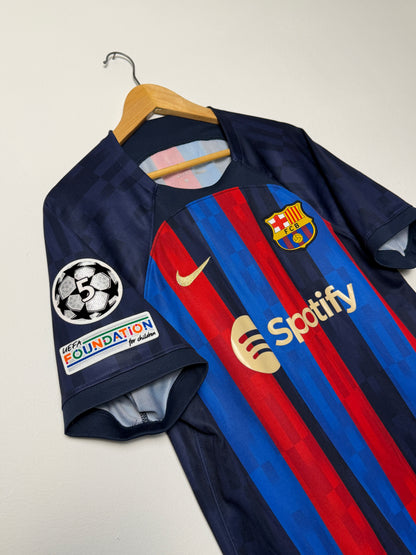 Robert Lewandowski FC Barcelona 2022-23 home football shirt (L)