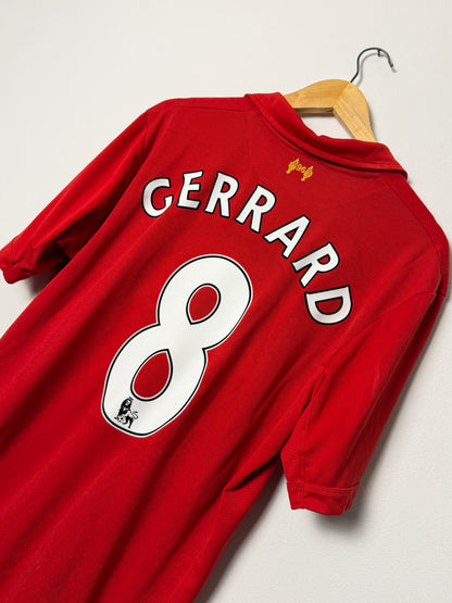 Steven Gerrard Liverpool FC 2012-13 home football shirt (L)