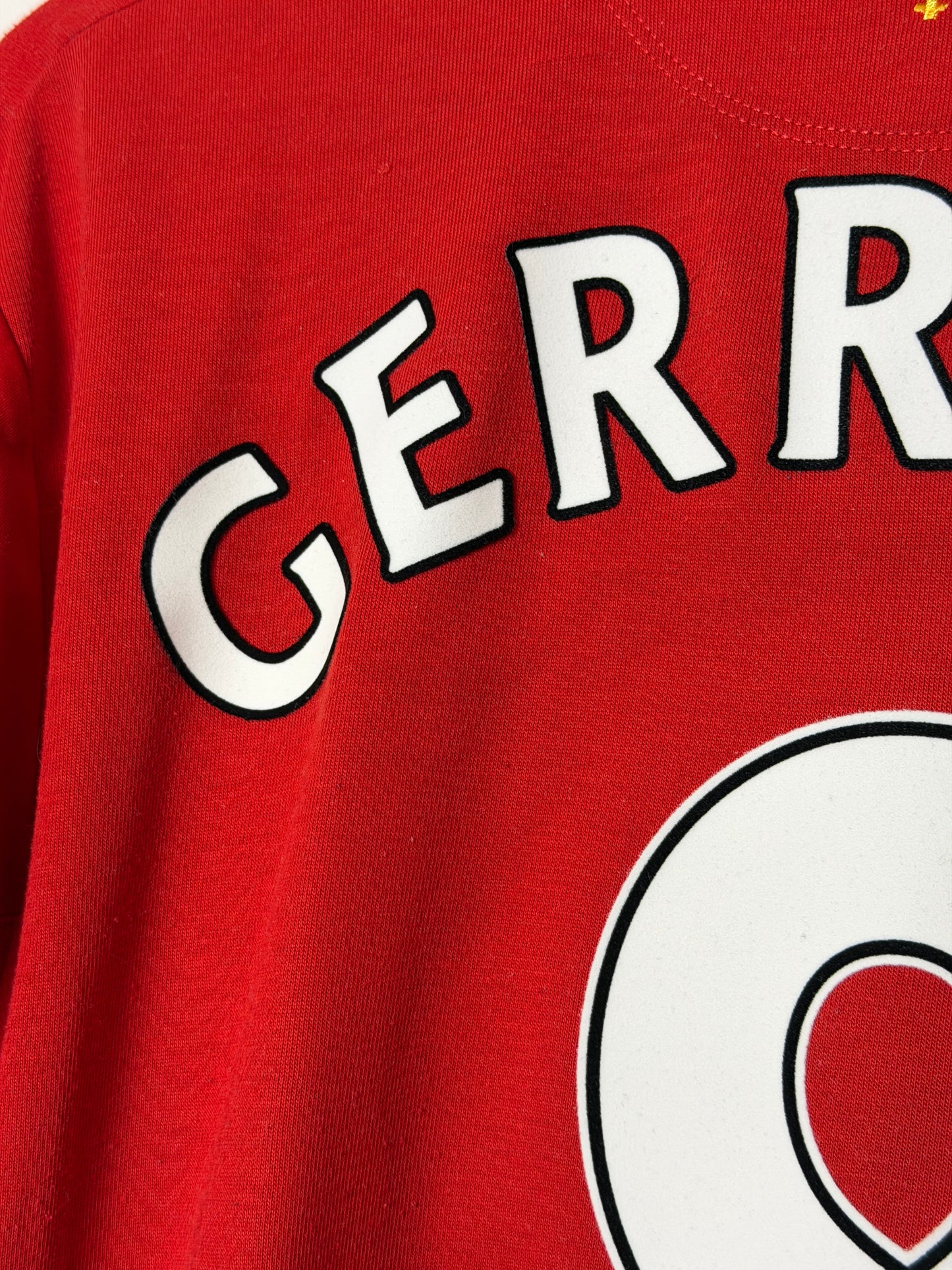 Steven Gerrard Liverpool FC 2012-13 home football shirt (L)