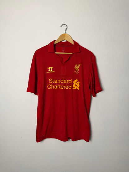 Steven Gerrard Liverpool FC 2012-13 home football shirt (L)