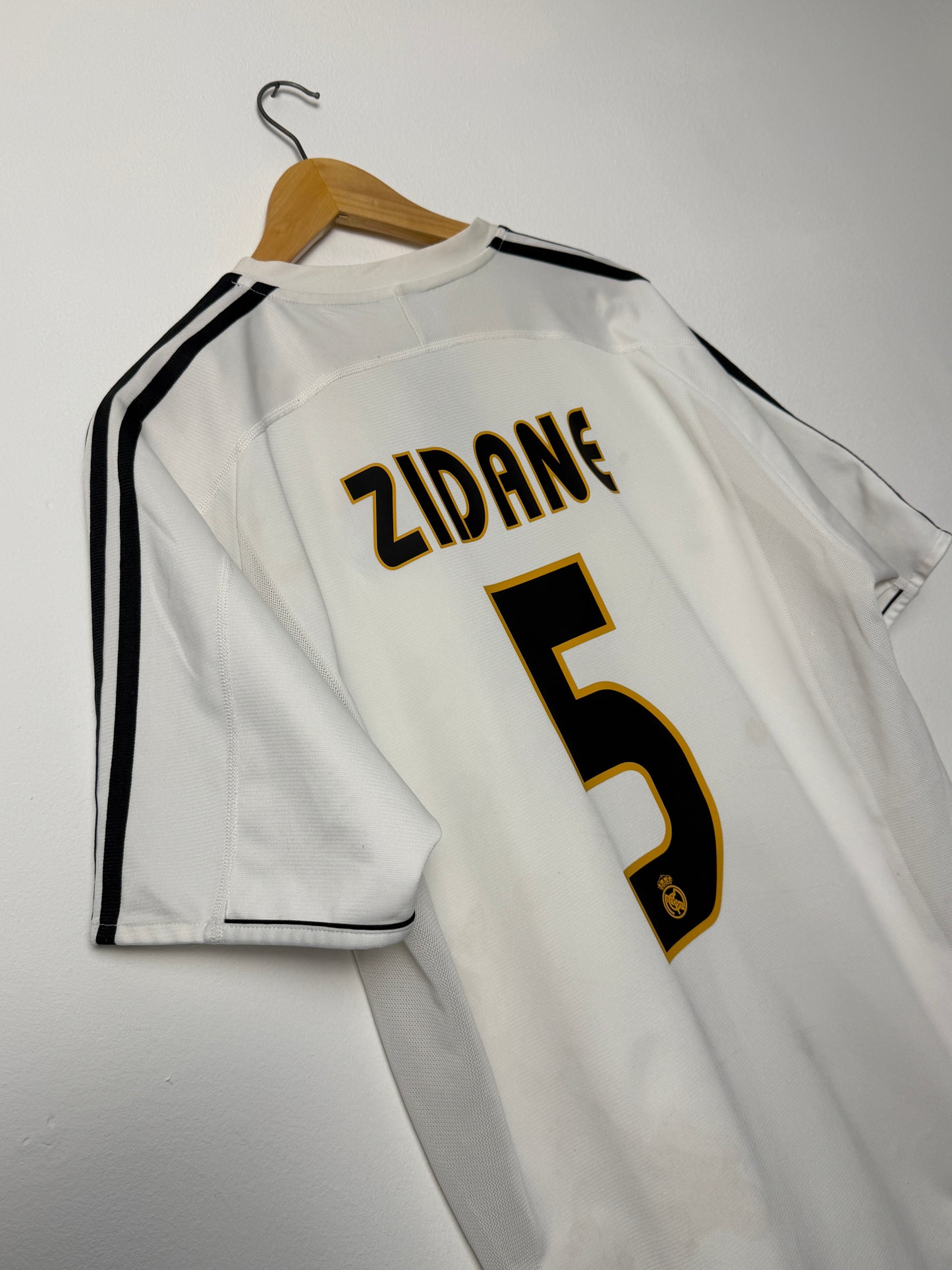 Zinedine Zidane Real Madrid CF 2003-04 home football shirt (L)