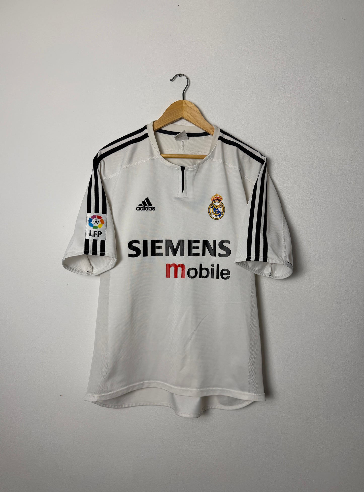 Zinedine Zidane Real Madrid CF 2003-04 home football shirt (L)