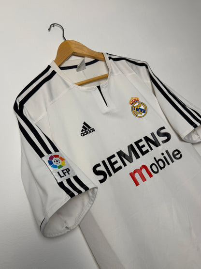 Zinedine Zidane Real Madrid CF 2003-04 home football shirt (L)