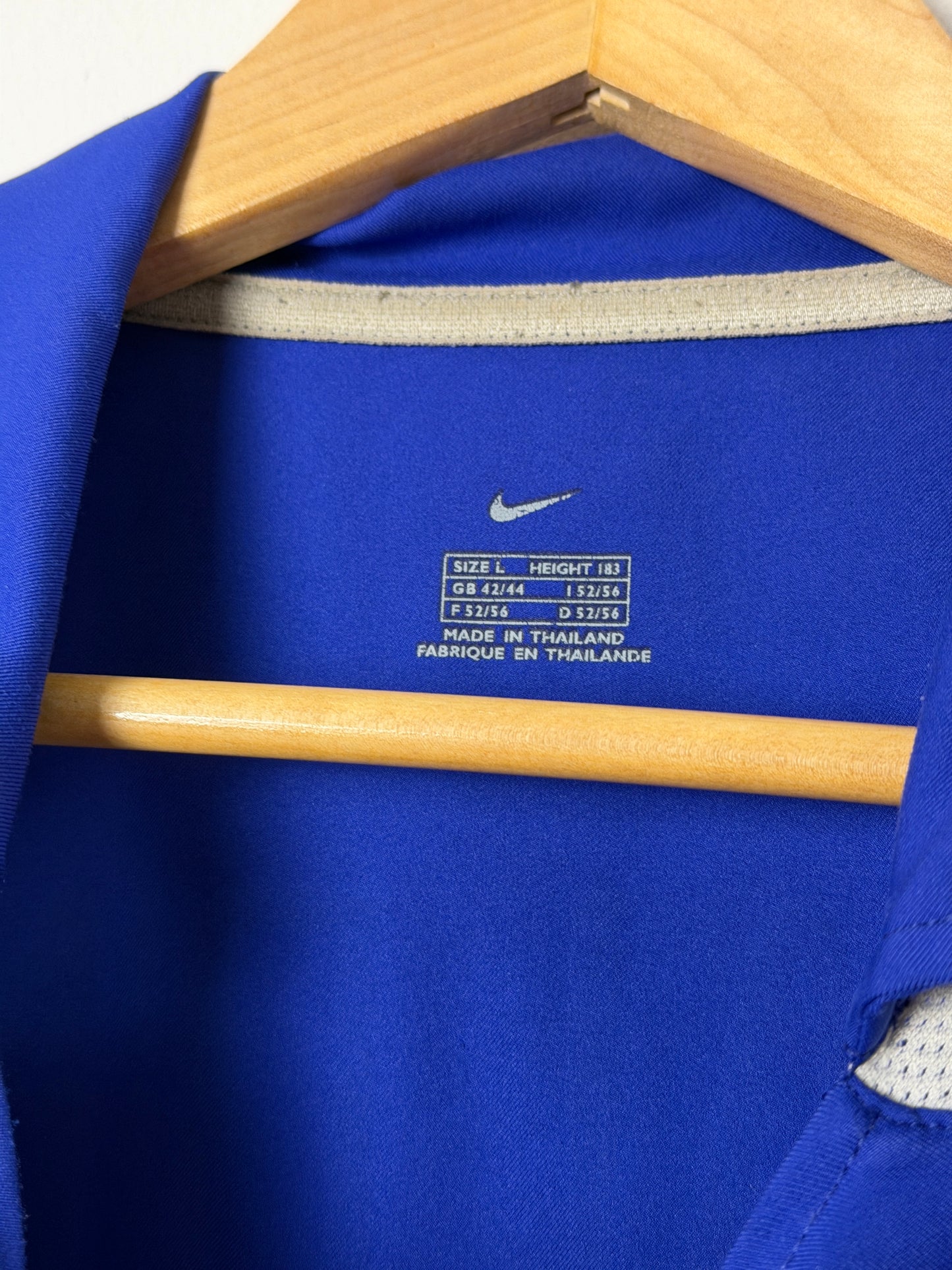 Ronaldinho Brazil 2002 away football shirt (L)