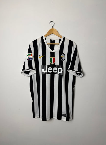 Carlos Tevez Juventus FC 2013-14 home football shirt (XL)