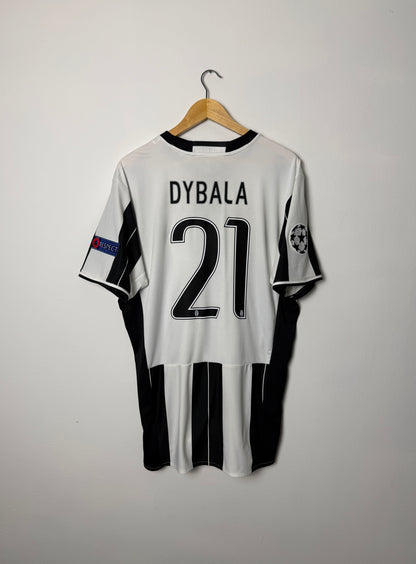 Paulo Dybala Juventus FC 2016-17 home football shirt (XL)