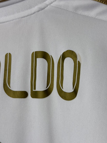 Cristiano Ronaldo Real Madrid CF 2011-12 home football shirt (XL)