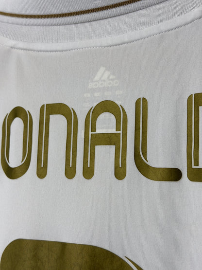 Cristiano Ronaldo Real Madrid CF 2011-12 home football shirt (XL)