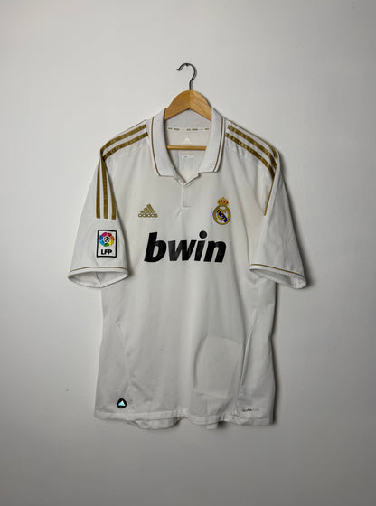 Cristiano Ronaldo Real Madrid CF 2011-12 home football shirt (XL)