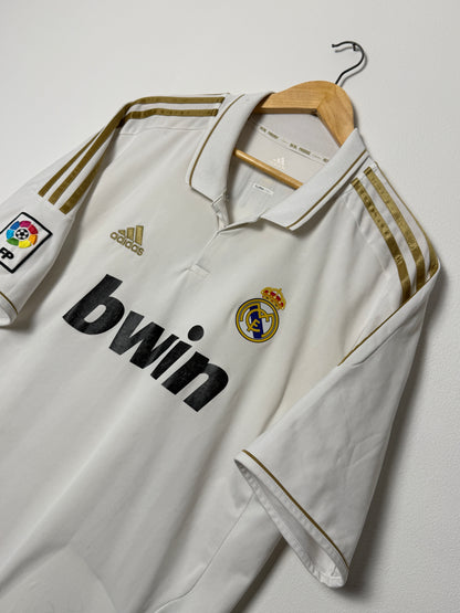 Cristiano Ronaldo Real Madrid CF 2011-12 home football shirt (XL)