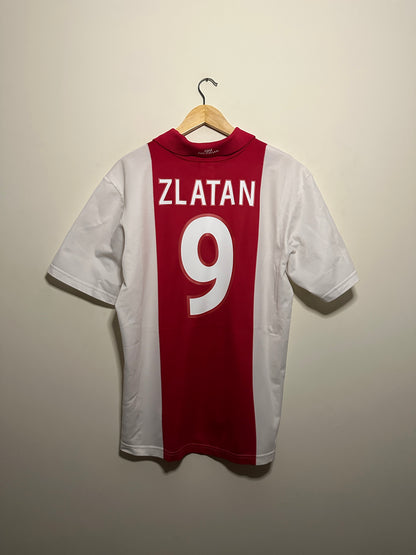 Zlatan Ibrahimovic AFC Ajax 2001-02 home football shirt (L)
