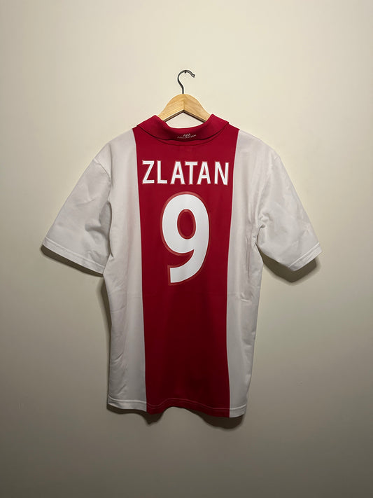 Zlatan Ibrahimovic AFC Ajax 2001-02 home football shirt (L)