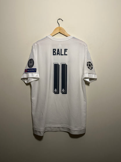 Gareth Bale Real Madrid CF 2015-16 home football shirt (XL)