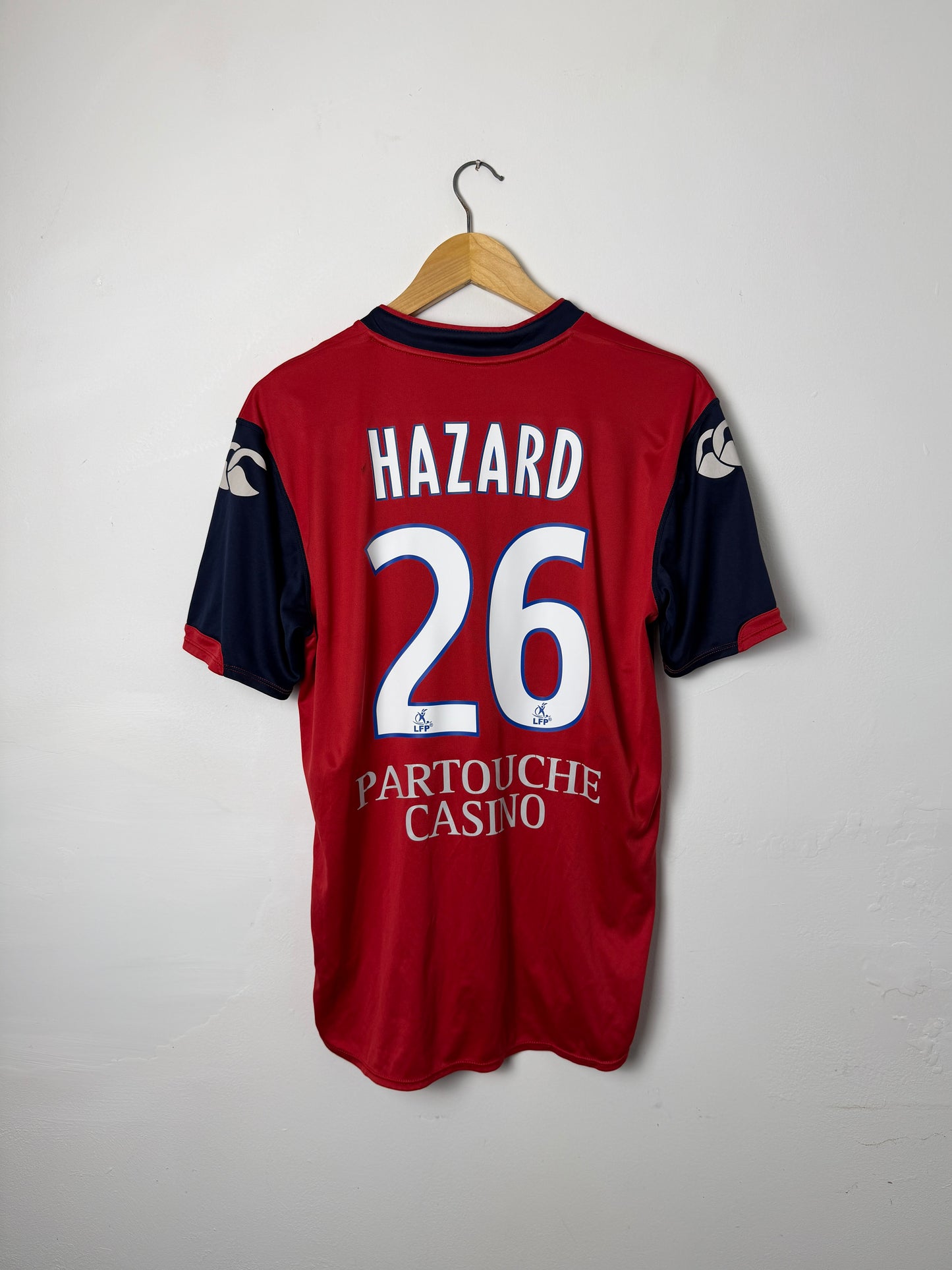 Eden Hazard LOSC Lille 2008-09 home football shirt (M)