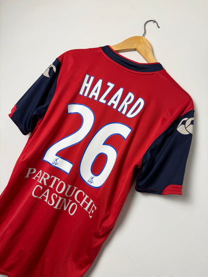 Eden Hazard LOSC Lille 2008-09 home football shirt (M)