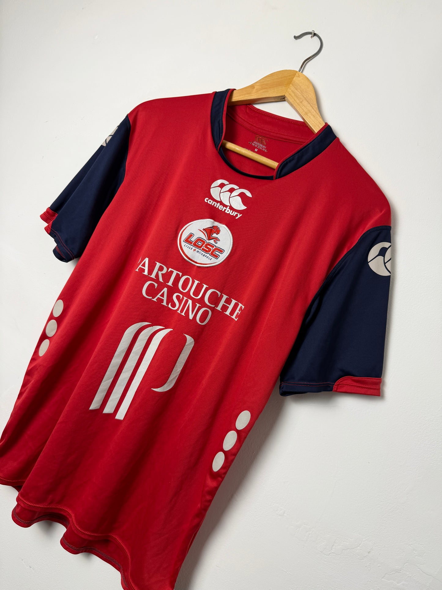 Eden Hazard LOSC Lille 2008-09 home football shirt (M)