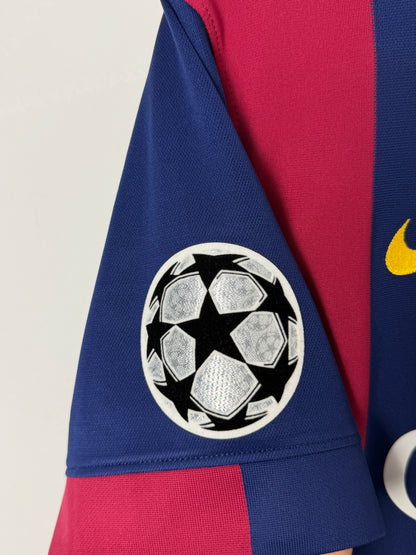 Luis Suarez FC Barcelona 2014-15 Champions League final edition home football shirt (M)