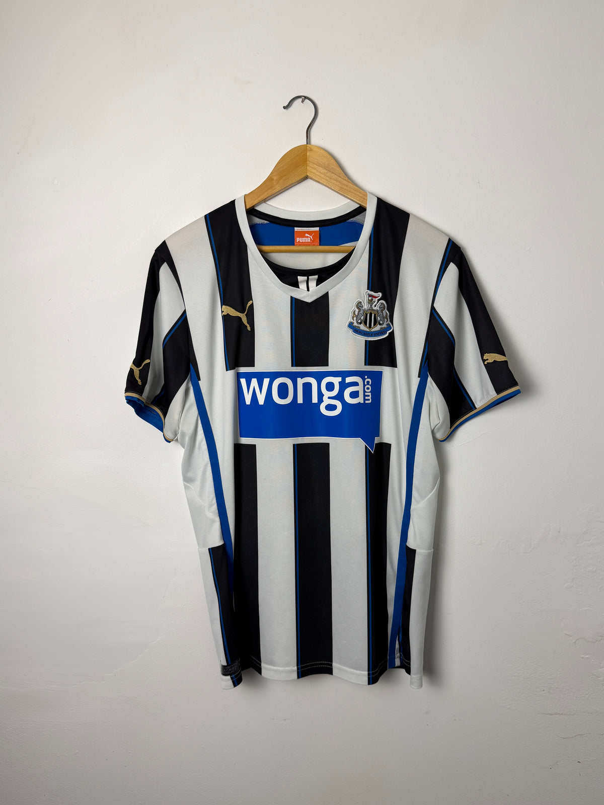 Hatem Ben-Arfa Newcastle United 2013-14 home football shirt (M)
