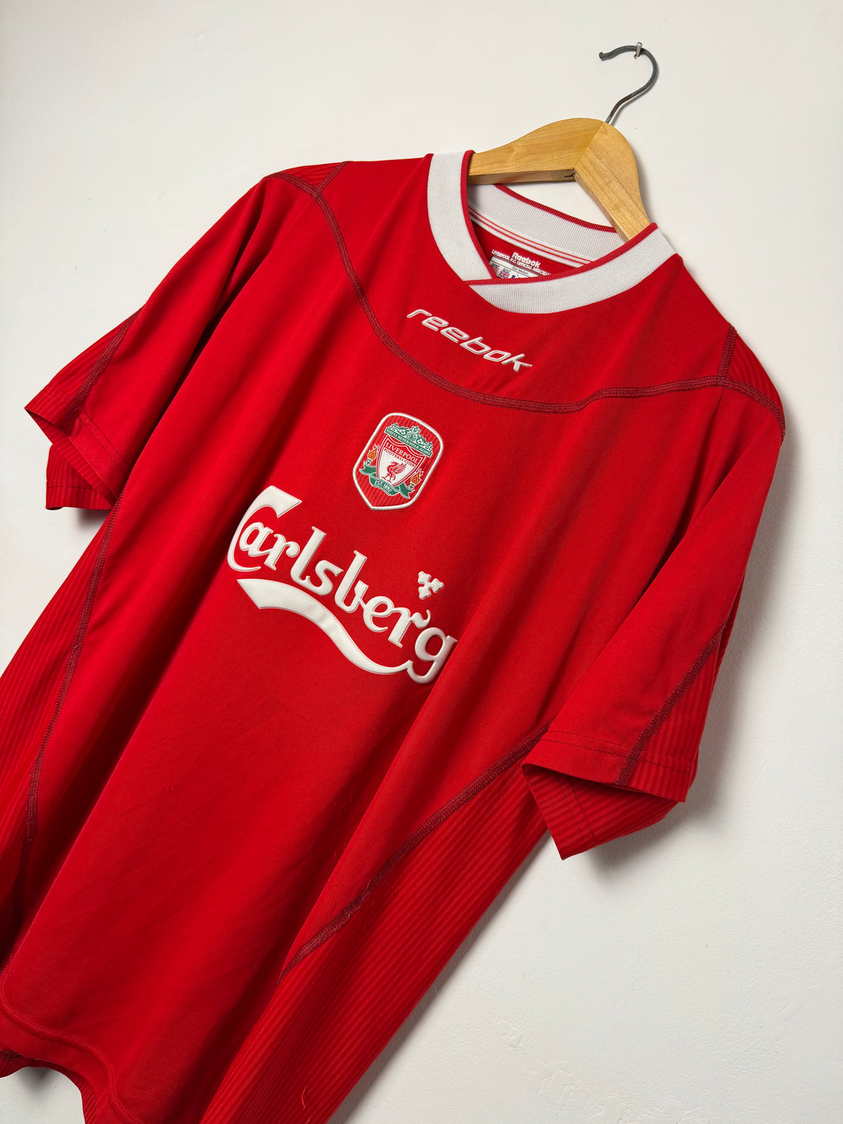 Steven Gerrard Liverpool FC 2002-04 home football shirt (M)
