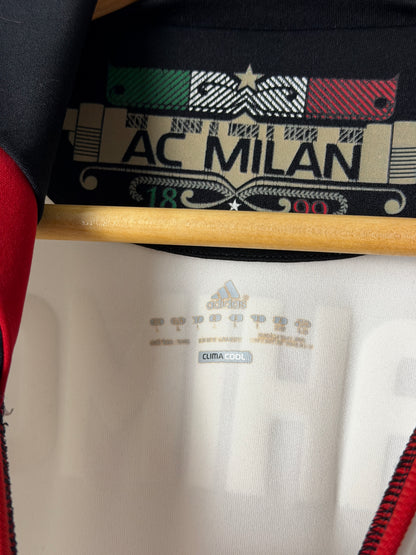 Zlatan Ibrahimovic AC Milan 2010-11 away football shirt (L)