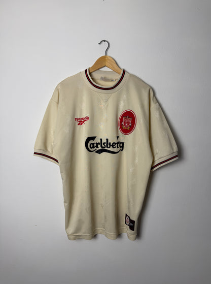 Liverpool FC 1996-97 away football shirt (L)