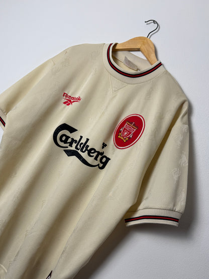 Liverpool FC 1996-97 away football shirt (L)