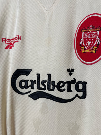 Liverpool FC 1996-97 away football shirt (L)