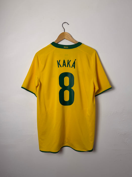 Kaka Brazil 2008 home football shirt (M)