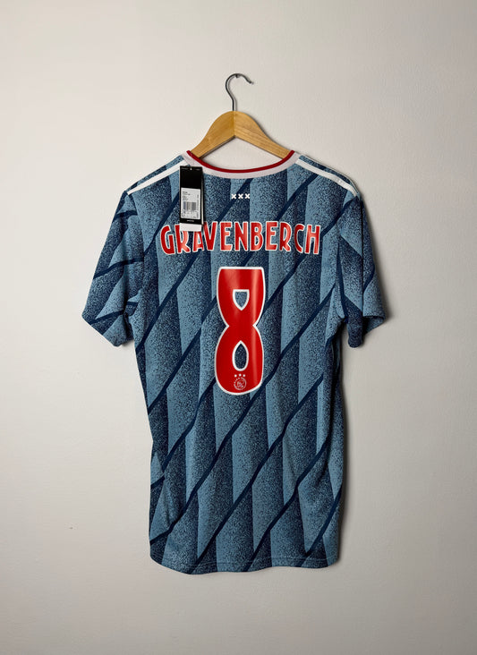 Ryan Gravenberch Ajax 2020-21 away football shirt (L)