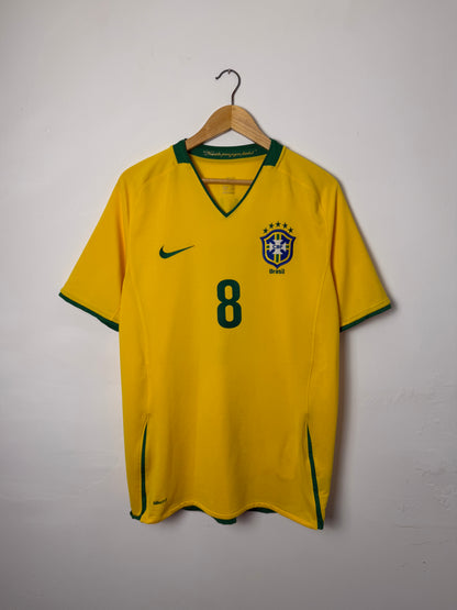 Kaka Brazil 2008 home football shirt (M)