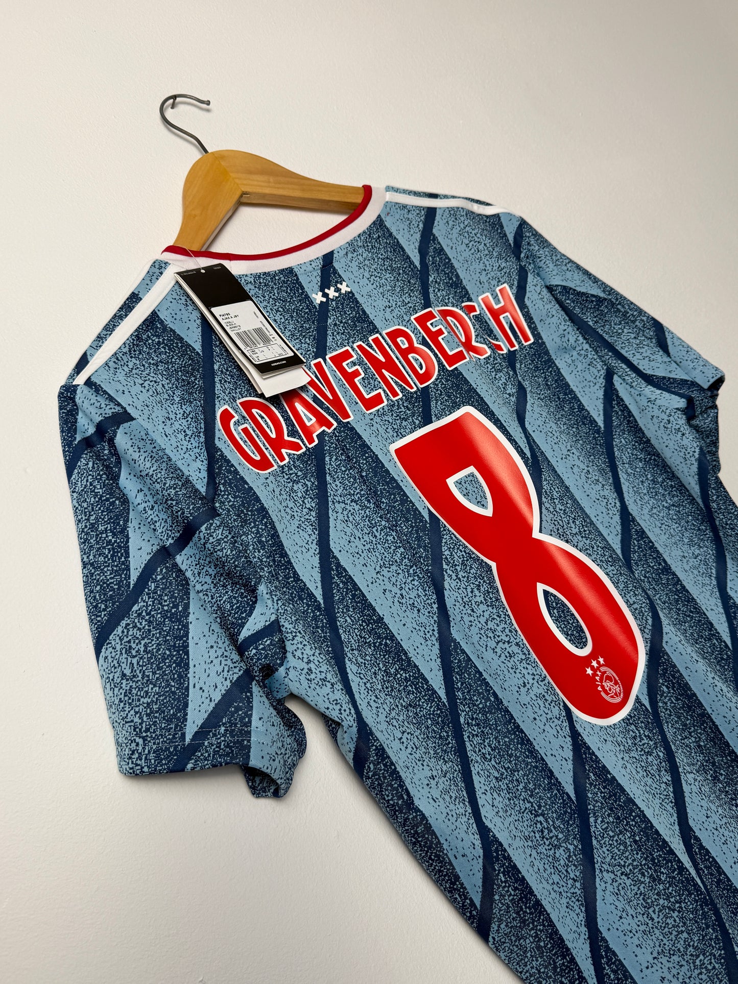 Ryan Gravenberch Ajax 2020-21 away football shirt (L)